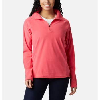 Columbia Ženske Majice S Kapuljačom - Glacial IV Half Zip Fleece Svijetlo Roze | RZPY-94725